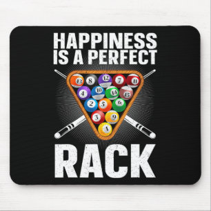 Pool Art für Männer Frauen Cue Sport Pool Lover Bi Mousepad