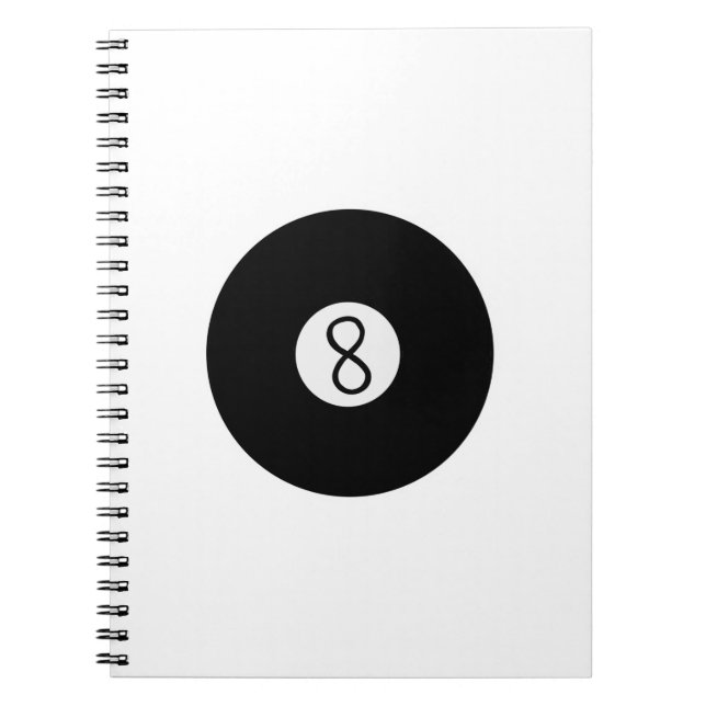 Pool Ball Notizblock (Vorderseite)