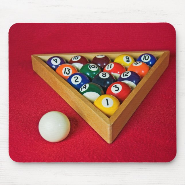 Pool Balls Mousepad (Vorne)