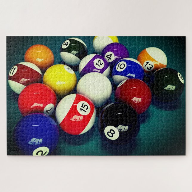 Pool Balls Puzzle (Horizontal)