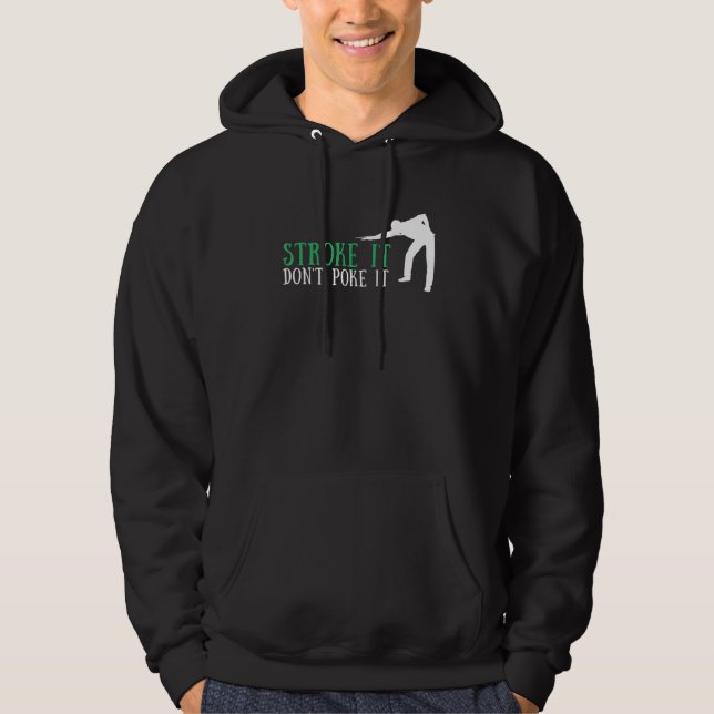 Pool Billard Queue Sport Und Snooker Turnier 1 Hoodie (Vorderseite)