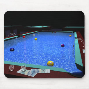 Pool Billiard Mouse Pad Mousepad