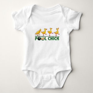 Pool Chick Baby Strampler