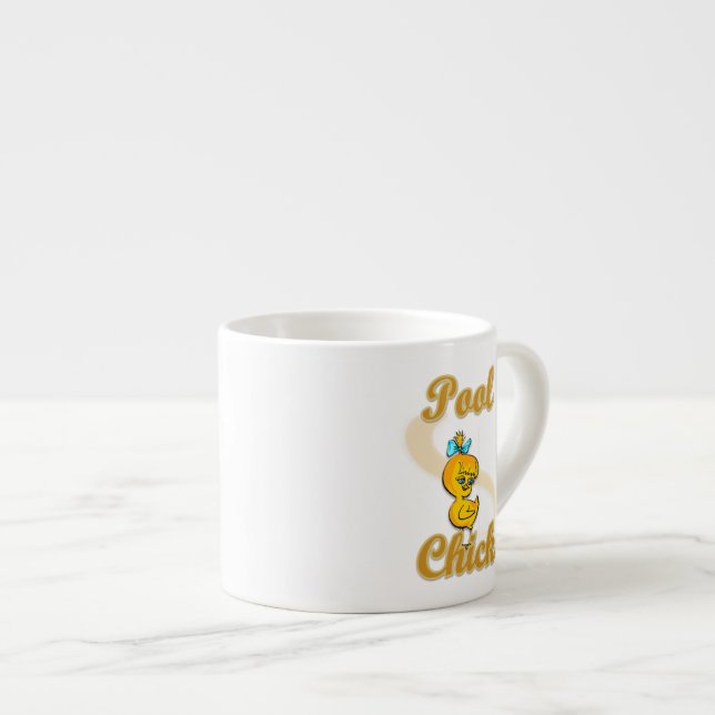 Pool Chick Espressotasse (Vorderseite Rechts)