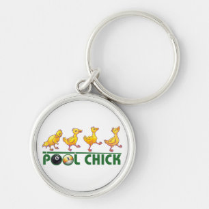 Pool Chick Schlüsselanhänger