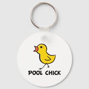 Pool Chick Schlüsselanhänger