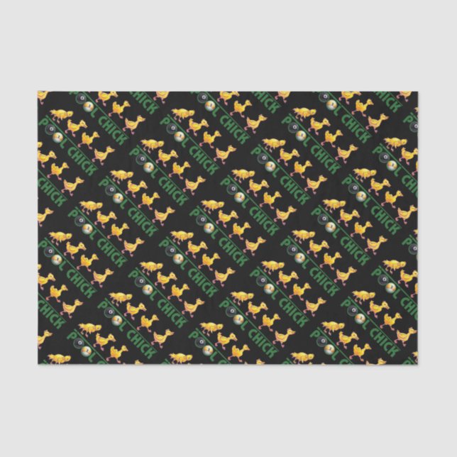 Pool Chick Seidenpapier (Vorderseite)