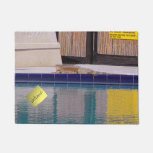 Pool der Iguana Fußmatte