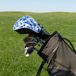 Pool Fliesen, Blaue Mosaikfliesen, Geometrisches M Golf Headcover