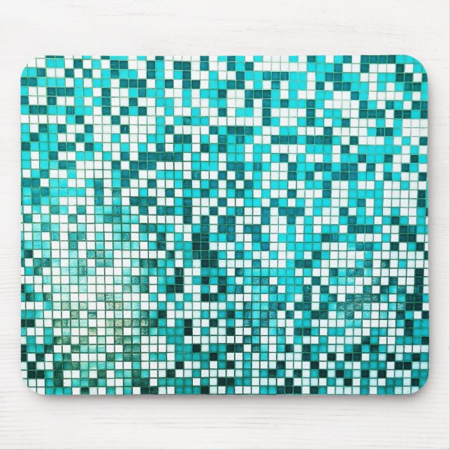 Pool-Fliesen Mousepad (Vorne)