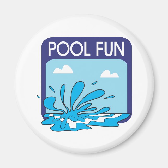 Pool Fun Magnet (Vorne)