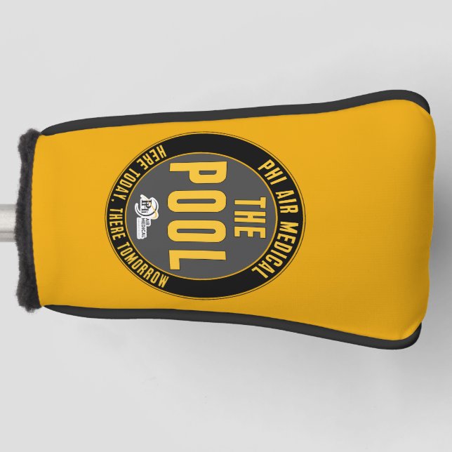 Pool Golf Club Cover Golf Headcover (Vorderseite)