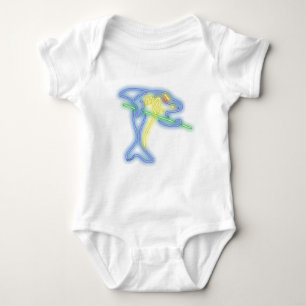 Pool-Haifisch Baby Strampler