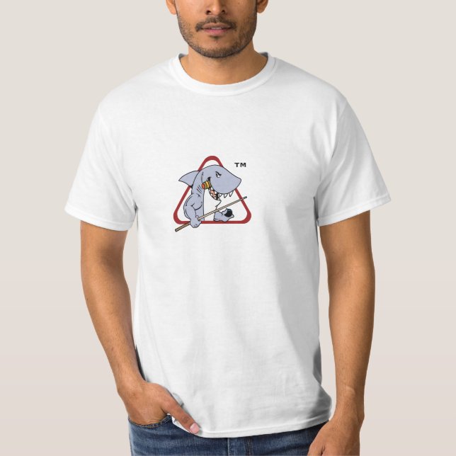 Pool-Haifisch-T - Shirt (Vorderseite)