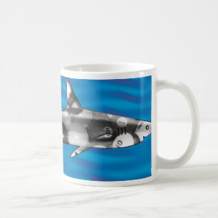 Pool-Haifisch Tasse