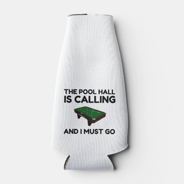 POOL HALL IS CALLING FLASCHENKÜHLER (Vorderseite)