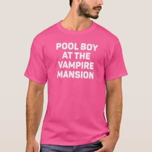 Pool Junge in Vampire Mansion EMO Vamp Goth Way T-Shirt