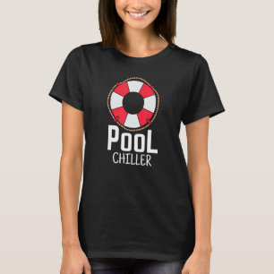 Pool-Kühler Schwimmarmbänder Gartenpool Schwimmen T-Shirt