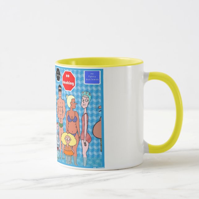 Pool-Leute Tasse (Rechts)