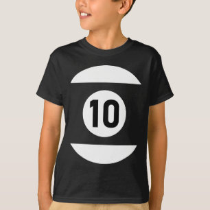 Pool Ll 10 Matching Billiards Geschenk leicht Hall T-Shirt
