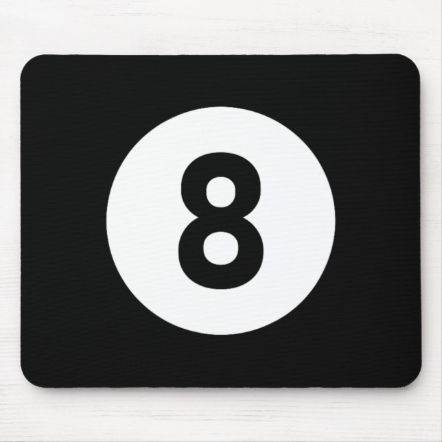 Pool Ll 8 Matching Billiards Geschenk leicht Hallo Mousepad (Vorne)