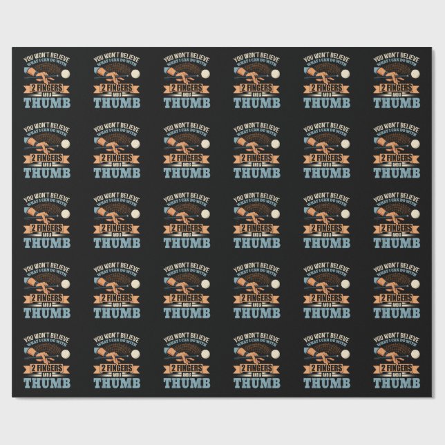 Pool Lustige Billard Geschenkpapier (Flach)
