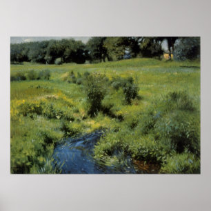 Pool Medfield von Dennis Miller Bunker, Vintage Ar Poster