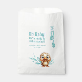 Pool Party Babydusche Geschenktütchen