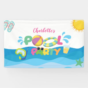 Pool-Party Banner