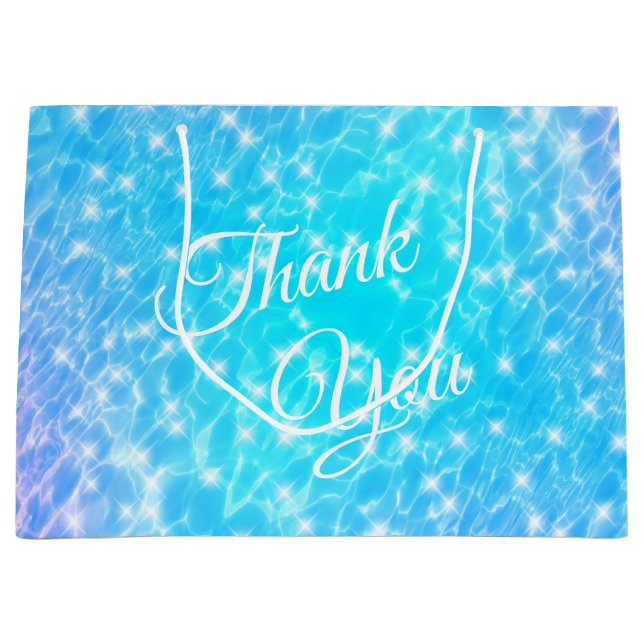 Pool Party Beach Party Summer Party Water Party Große Geschenktüte (Vorderseite)