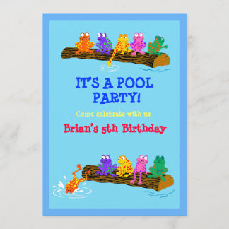 Pool Party! Einladung