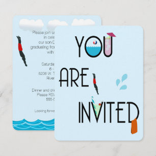 Pool-Party Einladung