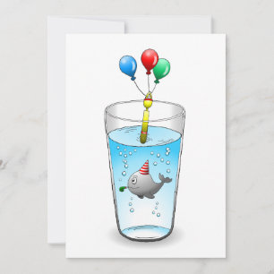 Pool Party Geburtstag Einladung