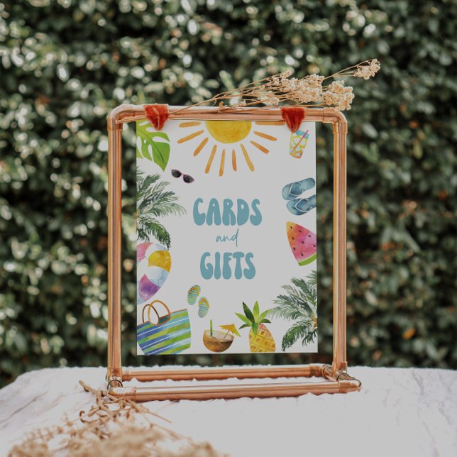 Pool Party Geschenke Unterzeichnung Poster (Von Creator hochgeladen)