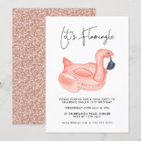 Pool Party Let's Flamingle Flamingo Teen Geburtsta