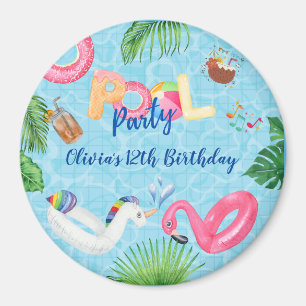 Pool-Party Magnet
