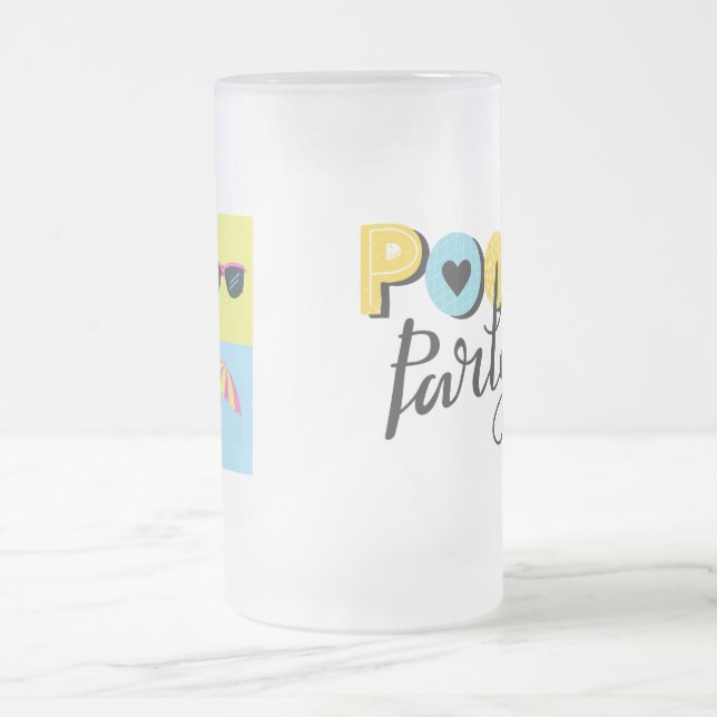 Pool Party Mattierte Tasse (Mittel)