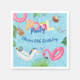 Pool-Party Serviette