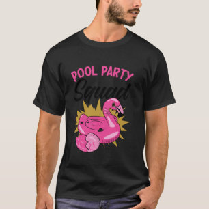 Pool Party Squad Strand Pool Party passende Strand T-Shirt