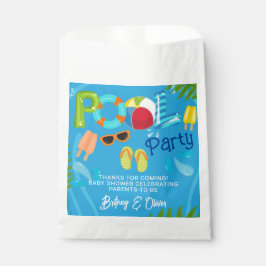 Pool Party Summer Boy Baby Dusche Geschenktütchen