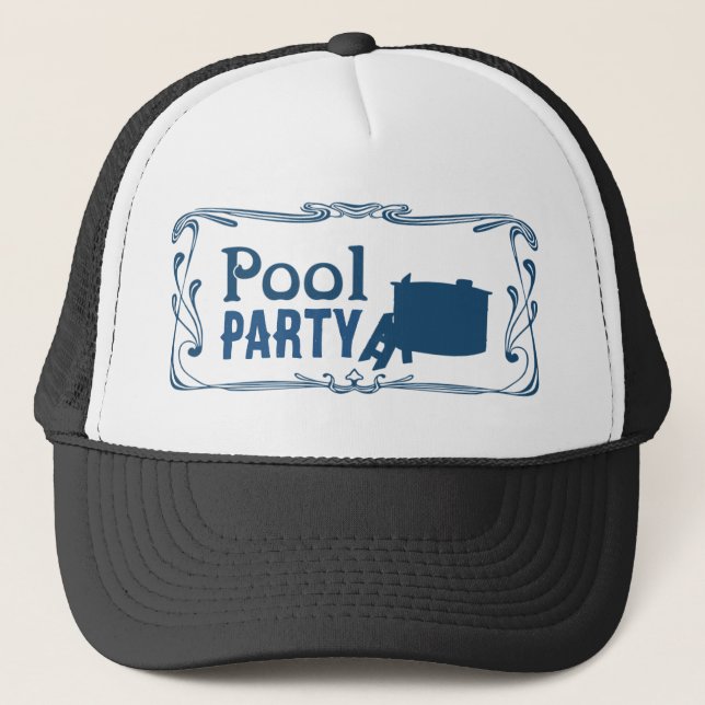 POOL PARTY TRUCKERKAPPE (Vorderseite)