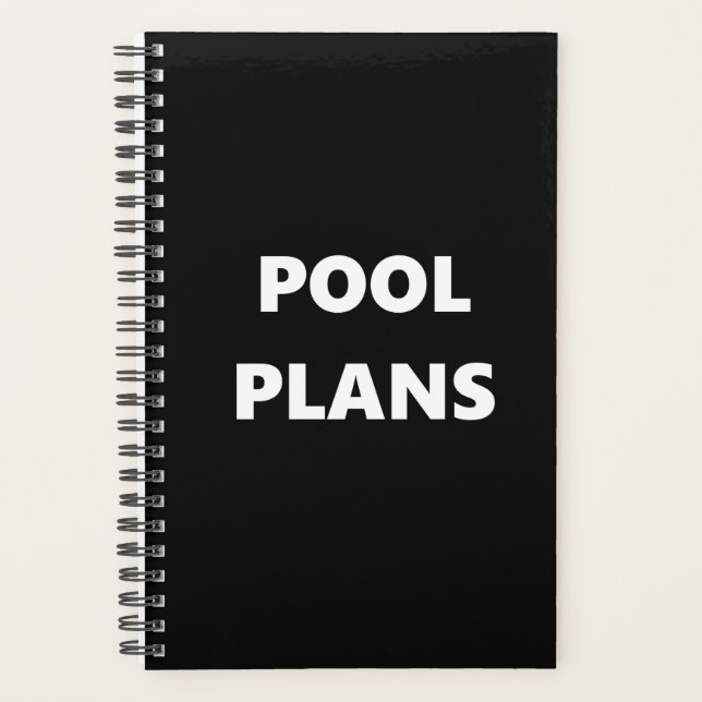 Pool Planer Sport Thema Pool Pläne (Vorderseite)