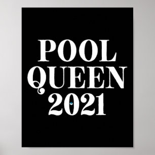 Pool Queen 2021 - Billard Poster