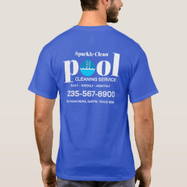 Pool-Reinigungsdienst T-Shirt