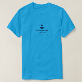 Pool-Service-Unternehmens-T-Shirt T-Shirt