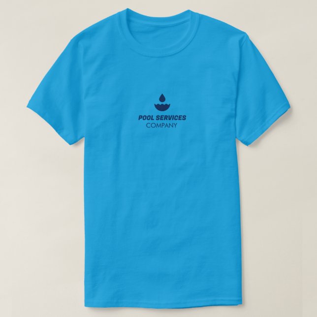 Pool Services Company T-Shirt (Design vorne)