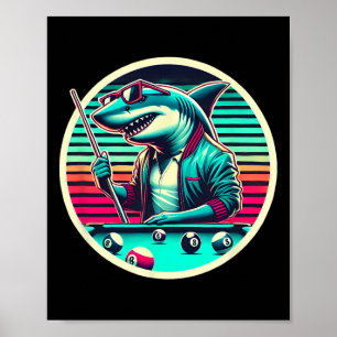 Pool Shark beherrschen das Spiel mit Präzision und Poster