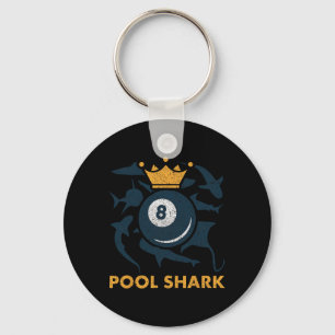 Pool Shark Billiards Pool Billiards Hall Player Ba Schlüsselanhänger