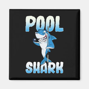 Pool Shark Funny Pool Billard Player Magnet