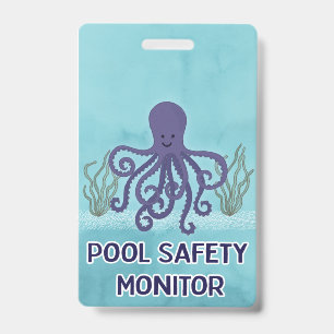 Pool-Sicherheitsüberwacher Ausweis